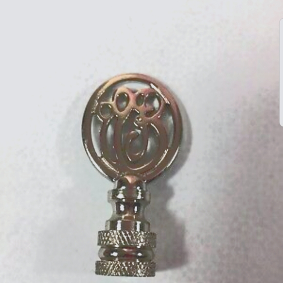 Vera Bradley Java Blue Shabby Chic Table Lamp - Picture 5 of 8